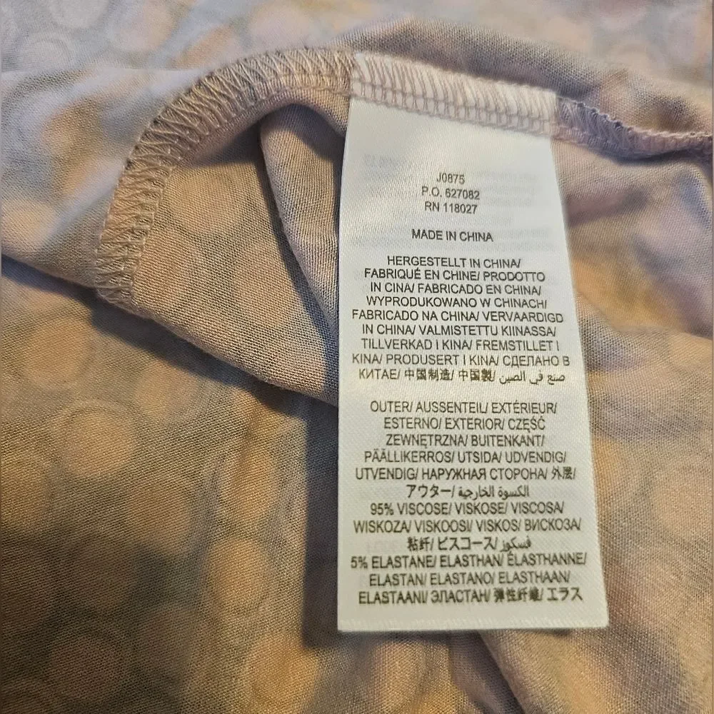 BODEN "Nellie" Pink‎ Black Polka Dot Jersey Dress - Size 4 - Picture 10 of 10